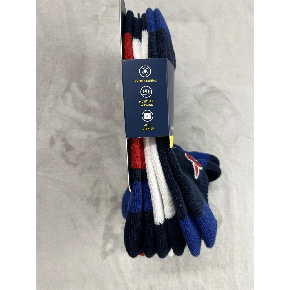 Polo Ralph Lauren 6 Pairs Socks Men 10-13 Multicolor Low Cut Tab Performances